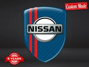 Nissan Pegatina Resina Diseño Drift Insignias Premium Limitadas